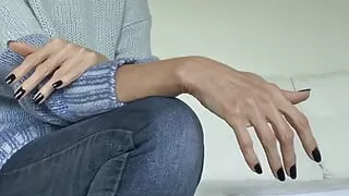 Lady Victoria Valente - Black Sexy Fingernails