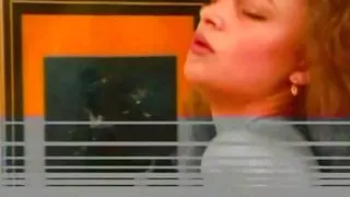 Retro teen girl fingers her tight cunt