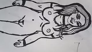 Hot girl nude drawing pictures