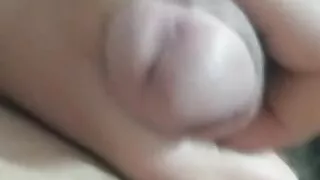 Sexy man masturbates with his penis, shooting hot milk and dripping with his big chest