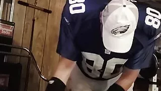 Football jock takes 14