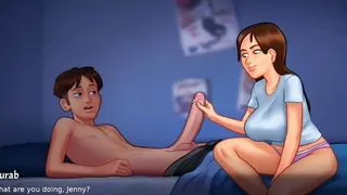 Stepsister got fucked by his stepbrother cum inside pussy