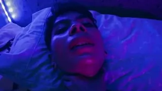 Magic C Jerking His Big Twink Cock Results in Lots of Precum and Thick Cum Loads