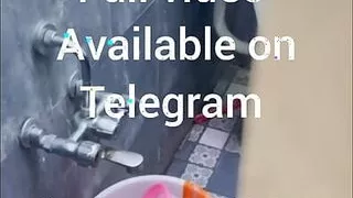 Tamil foursome bathing video available on telegram . Message me I share full video