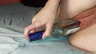 Tearing with a bottle