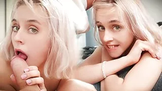 Step-sister really asks for a massage, but she doesn't understand where it can lead