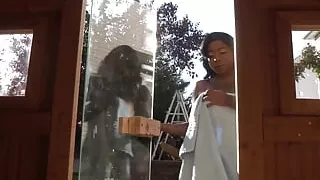 Sauna Black Fucking