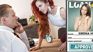 LOAN4K. Slutty redhead has given her fit body to start a vegan restaurant