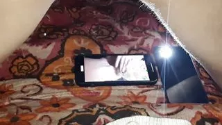 I Watch My Girlfriend Shoot a Porn Video and Masturbate