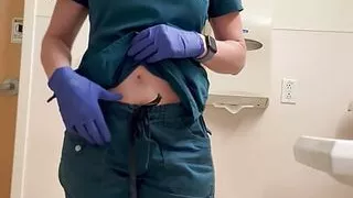 My little fuck toy at work