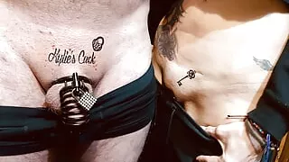 Cheating Hotwife takes her bulls massive cock while her cuck husband records