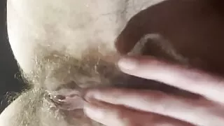 Teacher Masturbates Her Hairy Wet Pussy During Break