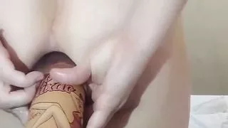 A Huge Toy Going in My Big Ass