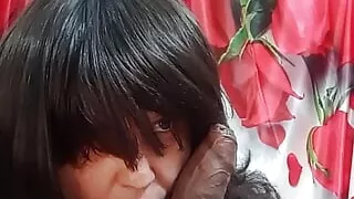 Given my stepson a sweet morning surprise blowjob