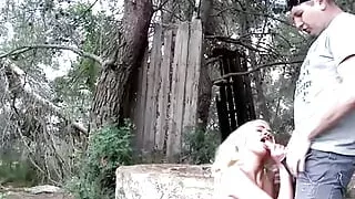 She talked to a guy who took her to the forest to fuck her anally