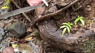 kantutan sa ilog kasama si BF- perfect pussy