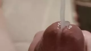 Another great hand job with Vaseline pov cumshot