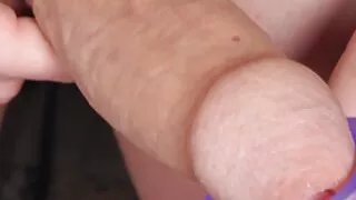 Large cock head milking