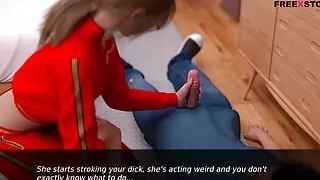 57 - Dusk Light Manor - Final Fun with Mary - Mary Gives Handjob to John and Sucked His Penis