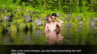 26 - Dusklight Manor - Jhon and Mary Doing Sex Inside Rivier and on the Floor in Various Positions