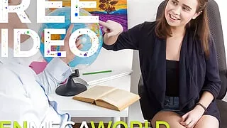 Adorable student spreads legs for hardcore anal full video