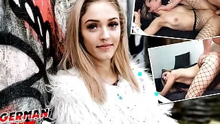 German Scout - Skinny German Becky California First Time Porn Casting at Pick up in Berlin