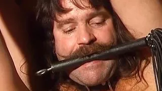 Amateur German couple gets spanked hard in BDSM action