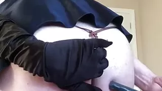 Cindy Bends Over for Cock