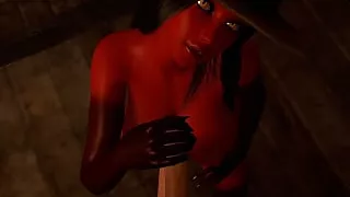A Succubus Snuck up on me in the Night l 3D Hentai Uncensored