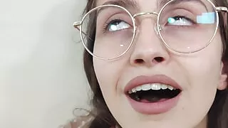 Student Cosplay Nerdy Girl Punished Pee Desperation Roleplay