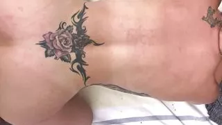 Mature Amateur Porn: Anal Sex Creampie Outside