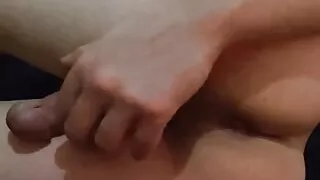 Sexy sissy Femboy Fingering and smacking her ass