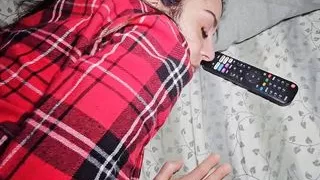 She's hiding, she doesn't want any cock