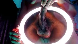 Play of Light in a Delicious Masturbation