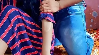 Desi Aunty Did Dirty Work with Two Boys-hindi Clean