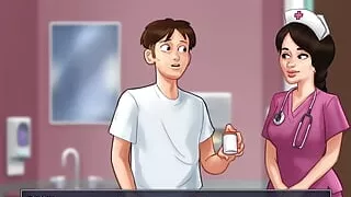 Summertime Saga - Cookie Jar - All Sex Scenes Only - Nurse #1 Part 36