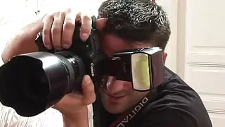 Love triangle with Gitta Blond a slut takes it in both holes