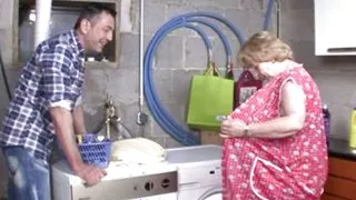 My husband fucks our grandma who is our neighbor