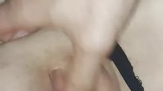 She plays with that pussy until she squirts.