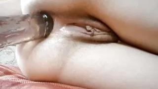 Anal Fuck With A Big Cock Toy