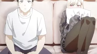 That Bisque Doll Falls in Love! High School Student Gamer & Blonde Girl First Time Sex - HENTAI Manga Parody