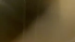 Uncut cock getting hard