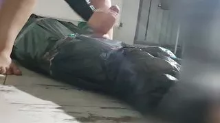 tied up and fucked my husband