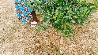 Enjoying on my good yard