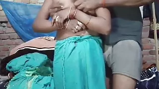 Desi Village Aunty Fucking with Young Boy