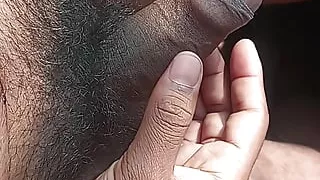 This time is very cold then I am coming to forest morning time masterbation this time