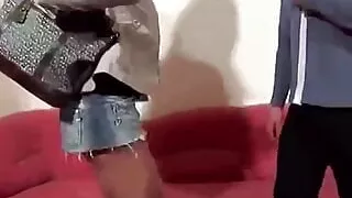 German Hottie and a Large Bone in Hardcore Action