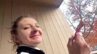 This Sperm Catcher Sucks on a Sugar Daddy.