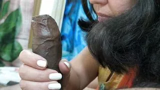 I blow him until he cum in my Mouth