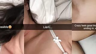 Wife got tempted by neighbor next door and she ends up cheating on her husband on Snapchat